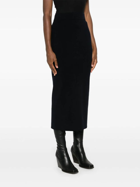 jersey pencil skirt